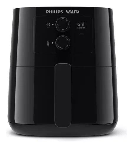 Fritadeira Eltrica Airfryer Philips WalitaHd9202 Grill Edition Sem leo 1400w Preta 220v